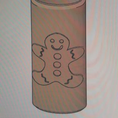 Vỏ Bật Lửa Bic Hình Bánh Gừng