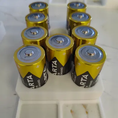 Hộp Pin C - Gridfinity