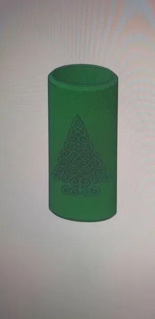 Vỏ Bật Lửa Bic Hình Cây Thông Noel - Image 1