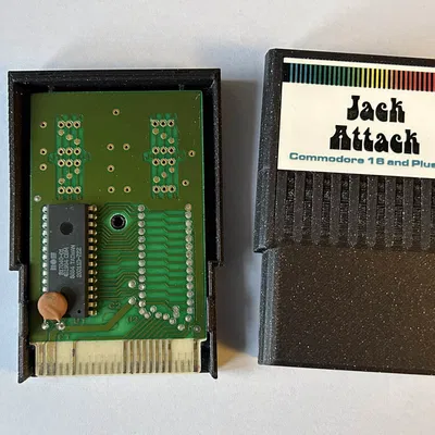 Vỏ Cartridge Commodore 264 Redux cho C16 và Plus/4