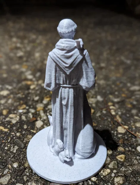 Tượng Thánh Phanxicô Assisi - Bổ Sung Động Vật - Image 2