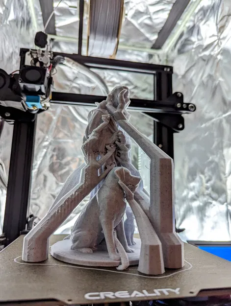 Tượng Thánh Phanxicô Assisi - Bổ Sung Động Vật - Image 3