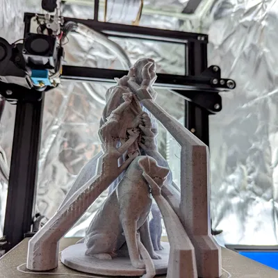 Tượng Thánh Phanxicô Assisi - Bổ Sung Động Vật