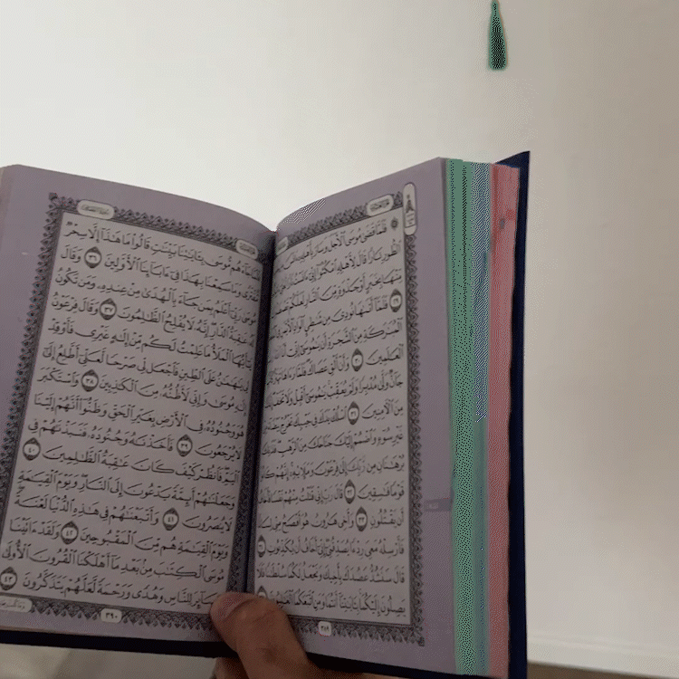 Giá Đỡ Sách Quraan & Kẹp Trang Sách