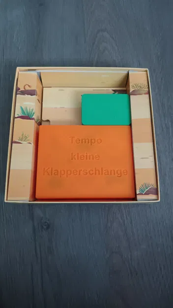 Hộp Đựng Bài và Hộp Mini Tempo kleine Klapperschlange - Image 2