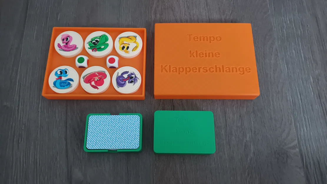 Hộp Đựng Bài và Hộp Mini Tempo kleine Klapperschlange - Image 3