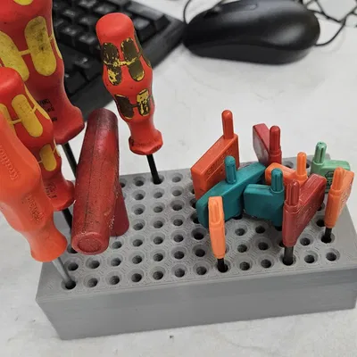 Đế đựng tua vít torx hoặc lục giác nhỏ