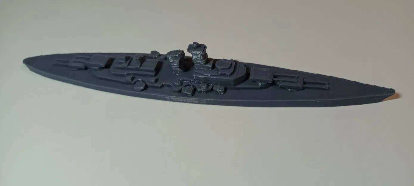 Mô Hình Tàu Chiến Đức Bismarck (World of Warships) - Image 1