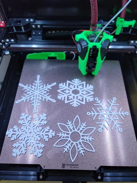 Những Bông Tuyết Trang Trí Cây Thông Noel - Image 2