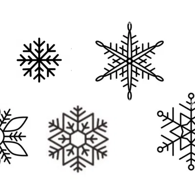 Những Bông Tuyết Trang Trí Cây Thông Noel