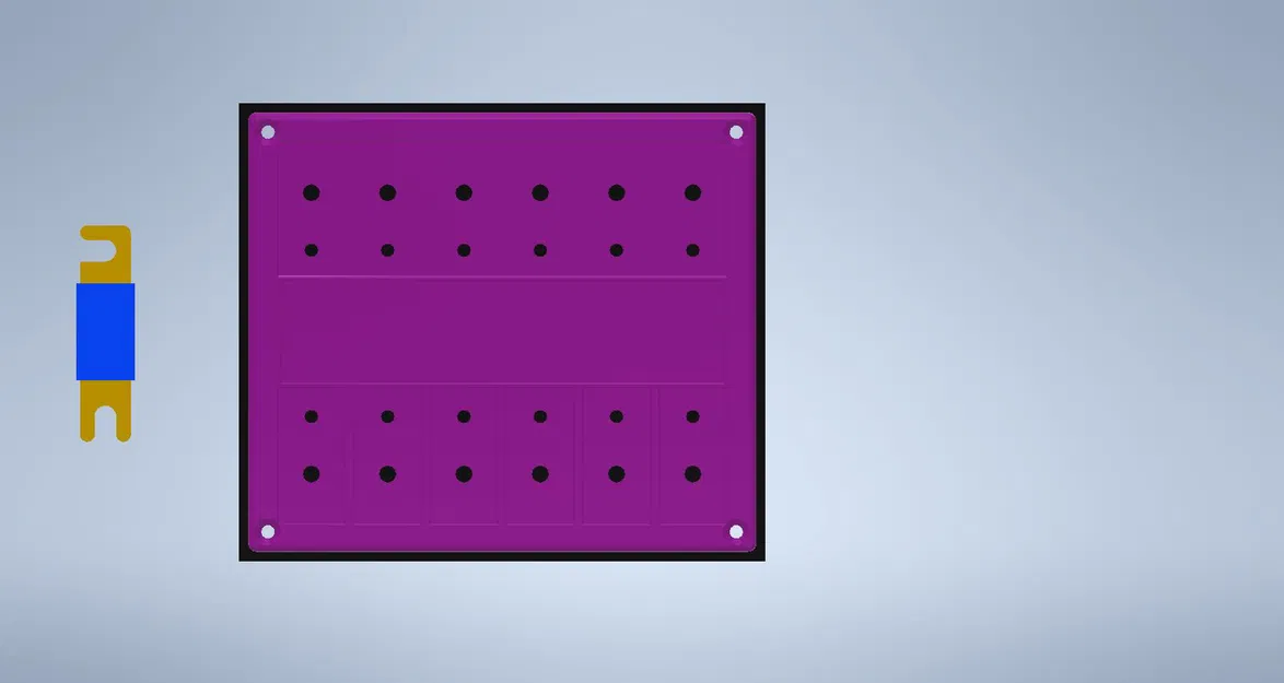 Khối cầu chì ANL 6 ngõ ra - Image 1