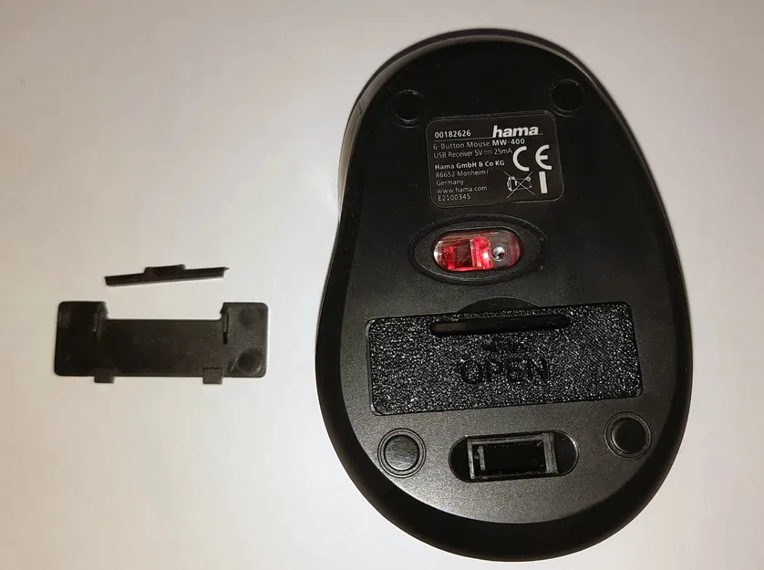 Nắp Pin Nhanh Gọn Lẹ Cho Chuột Hama MW-400 - Image 1