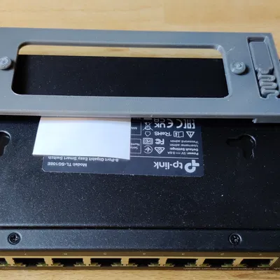 Giá đỡ Ray DIN TL-SG108E (FreeCAD)