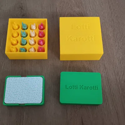 Hộp đựng bài và Hòm đựng thú Lotti-Karotti