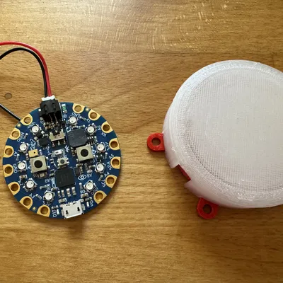 Vỏ trong suốt cho CircuitPlayground