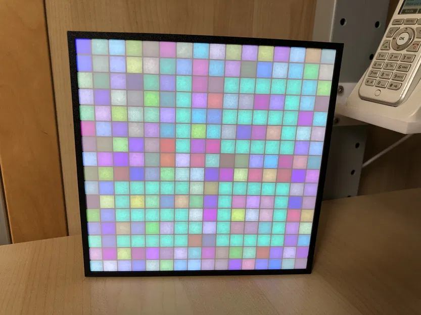 Đồng hồ Ma trận LED Lấy cảm hứng từ Maze Runner (16x16) - Image 1