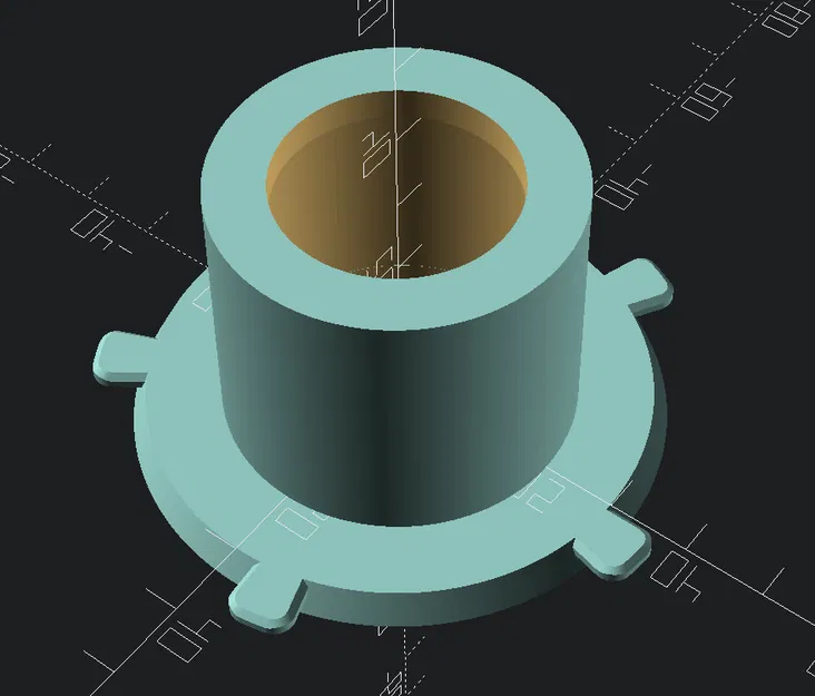 Giá đỡ Lỗ cắm Lithophane Mặt Trăng cho IKEA TVÄRFOT - Image 1