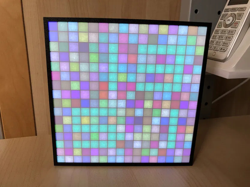 Đồng hồ Ma trận LED Lấy cảm hứng từ Maze Runner (16x16) - Image 2