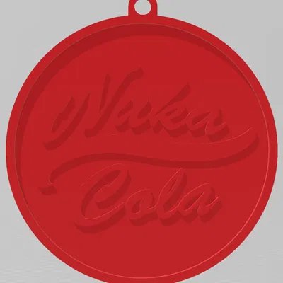 Phụ Kiện Trang Trí Cây Thông Noel Nuka-Cola Phong Cách Fallout Dễ In