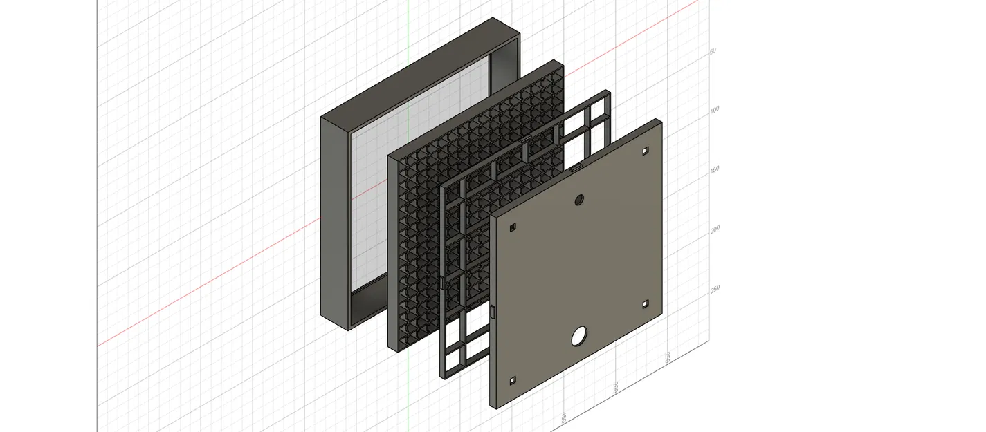 Đồng hồ Ma trận LED Lấy cảm hứng từ Maze Runner (16x16) - Image 10