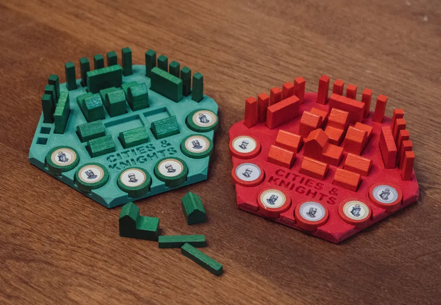 Giá đỡ quân cờ Catan + Cities and Knights - Image 1