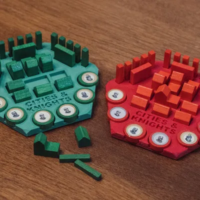 Giá đỡ quân cờ Catan + Cities and Knights