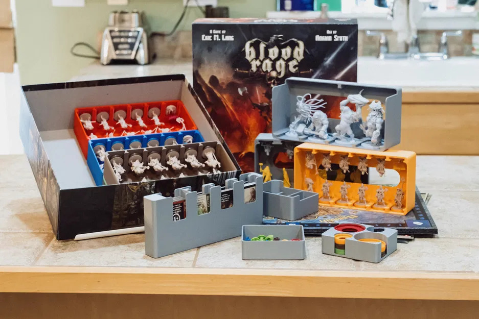 Bộ Sắp Xếp Bàn Cờ - Blood Rage - Image 1