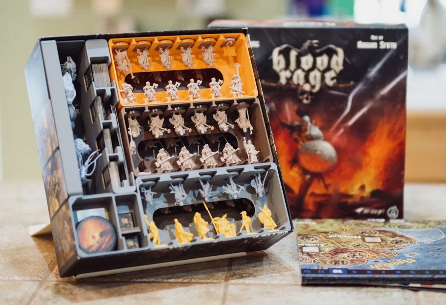 Bộ Sắp Xếp Bàn Cờ - Blood Rage - Image 3