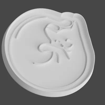 Khuôn Cắt Bánh Hình Mèo Ôm