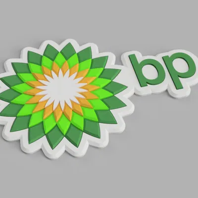 Logo BP (Beyond Petroleum) (2000) - In 3D Đẹp Mắt