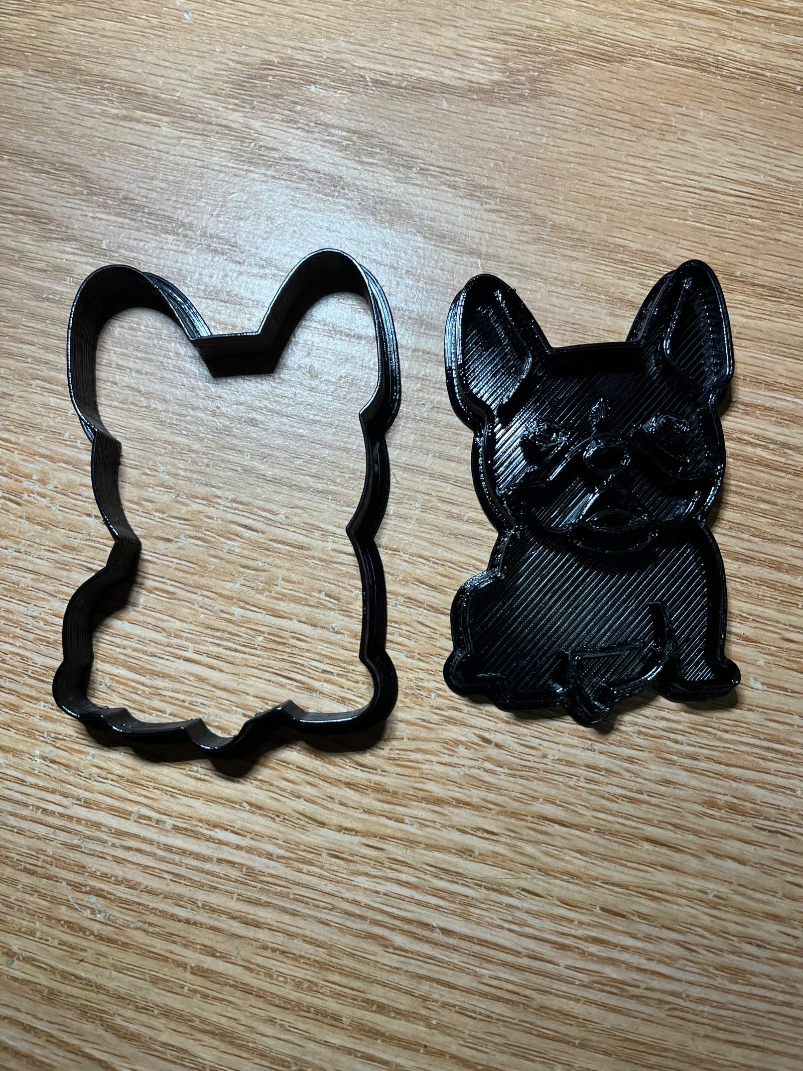 Dao Cắt Bánh Quy Hình Chó Frenchie - Bộ 2 Món 1