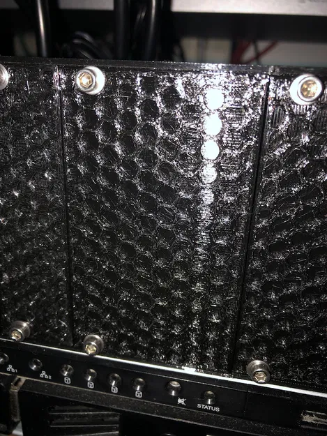 Mặt Trước RackRPi 2U 10F - Image 1