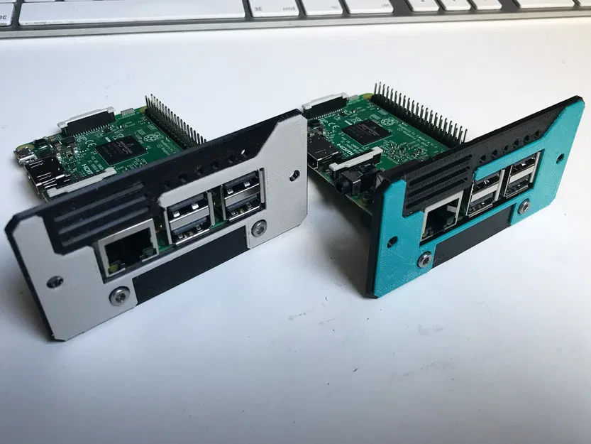 Khung Gắn Rack Cho Raspi 2 và 3 Cho Hệ Thống Modular 19 inch 2U - Image 2