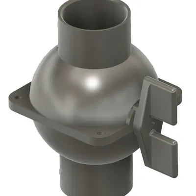 Van bi thu bụi - 40mm