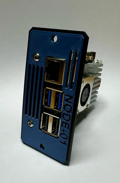 Khung Gắn Rack Cho Raspberry Pi5 Với Pineberry Pi HatDrive! Bottom - Image 2