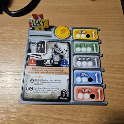 Hộp đựng thẻ nhân vật game This War of Mine