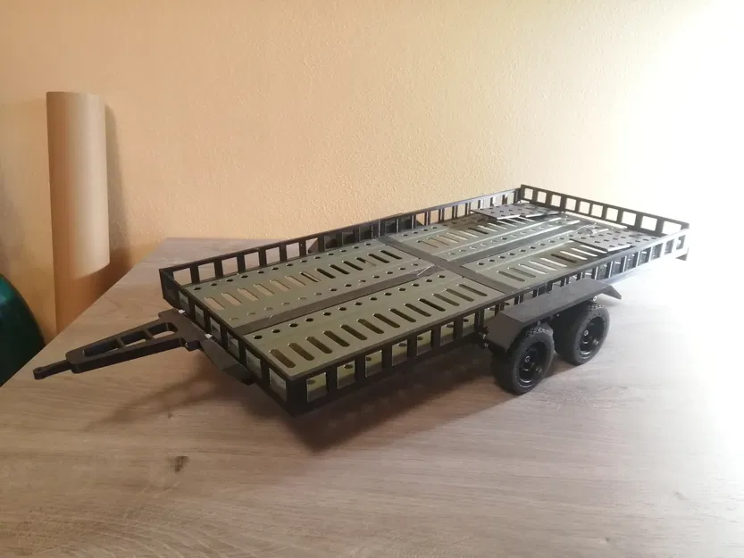 RC Expediční trailer - Xe kéo cho xe thám hiểm tỷ lệ 1:10 - Image 1