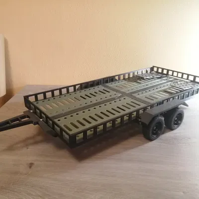 RC Expediční trailer - Xe kéo cho xe thám hiểm tỷ lệ 1:10