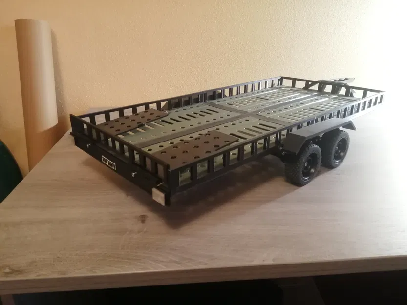 RC Expediční trailer - Xe kéo cho xe thám hiểm tỷ lệ 1:10 - Image 2