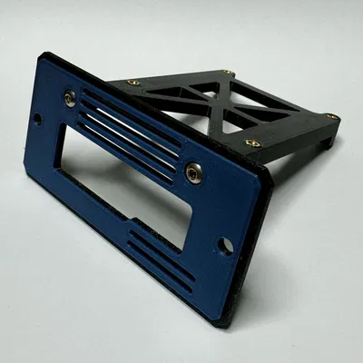 Khung Gắn Rack Cho Raspberry Pi5 Với Pineberry Pi HatDrive! Bottom