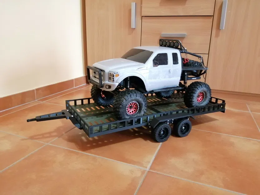 RC Expediční trailer - Xe kéo cho xe thám hiểm tỷ lệ 1:10 - Image 3