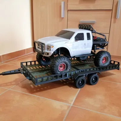 RC Expediční trailer - Xe kéo cho xe thám hiểm tỷ lệ 1:10