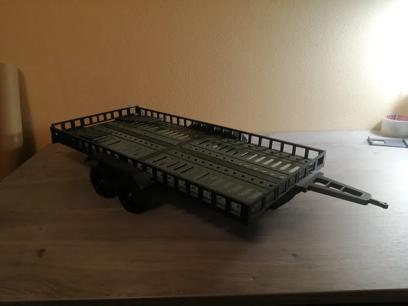 RC Expediční trailer - Xe kéo cho xe thám hiểm tỷ lệ 1:10 - Image 4