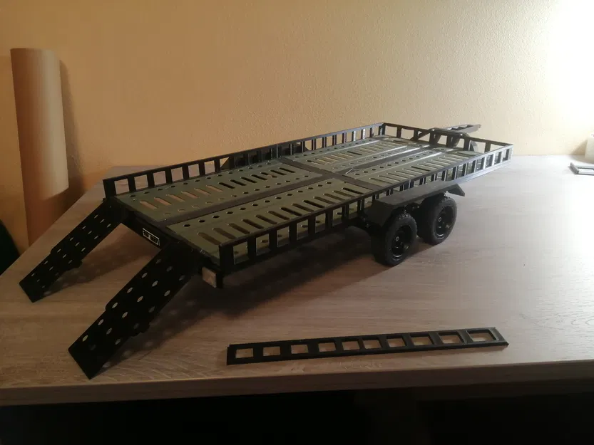 RC Expediční trailer - Xe kéo cho xe thám hiểm tỷ lệ 1:10 - Image 5