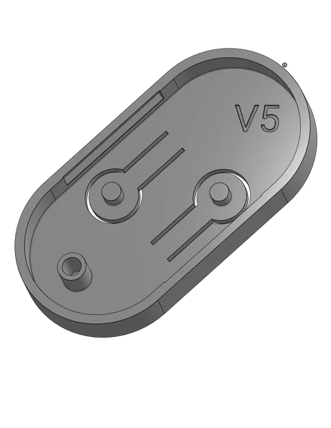 Vỏ Remote Cửa Cuốn Came Topd2r - Image 1