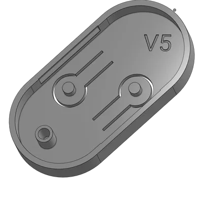 Vỏ Remote Cửa Cuốn Came Topd2r