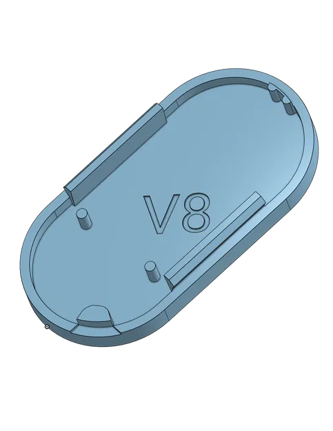 Vỏ Remote Cửa Cuốn Came Topd2r - Image 2