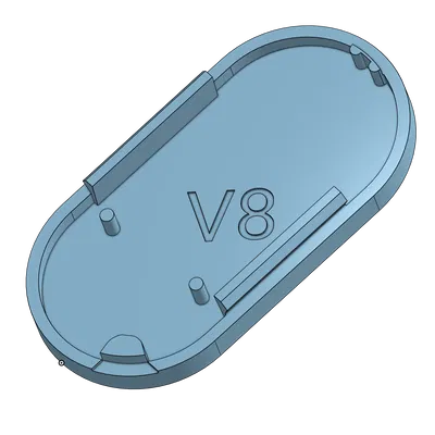 Vỏ Remote Cửa Cuốn Came Topd2r