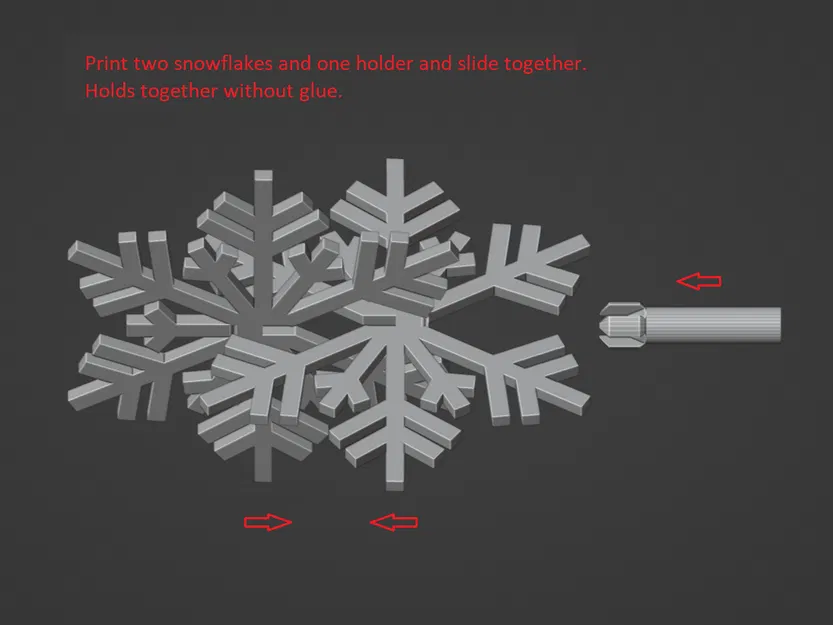 Chóp Cây Thông Noel - Bông Tuyết - Image 4