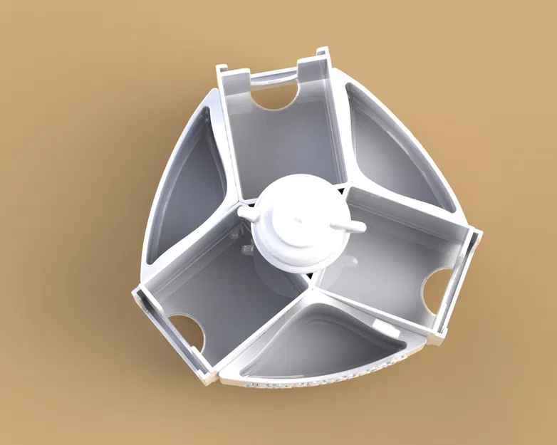 Hộp Đựng Trà Túi Lọc Xoay Được - Image 4